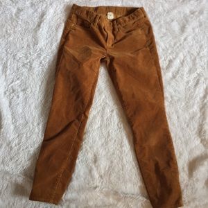 J CREW CORDUROY PANTS - SIZE 27 - SLIM FIT